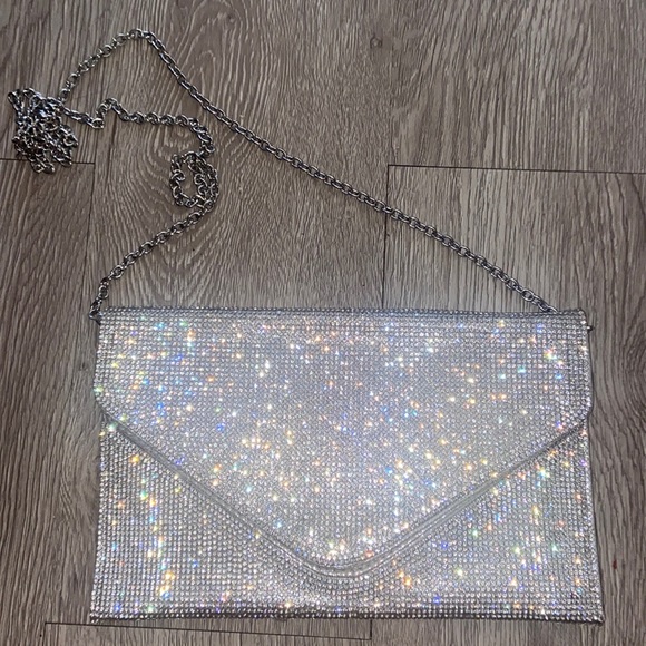 Windsor Handbags - Rhinestone clutch/purse